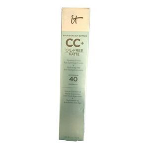 New IT Cosmetics CC+ Fair Oil-Free Matte Cream